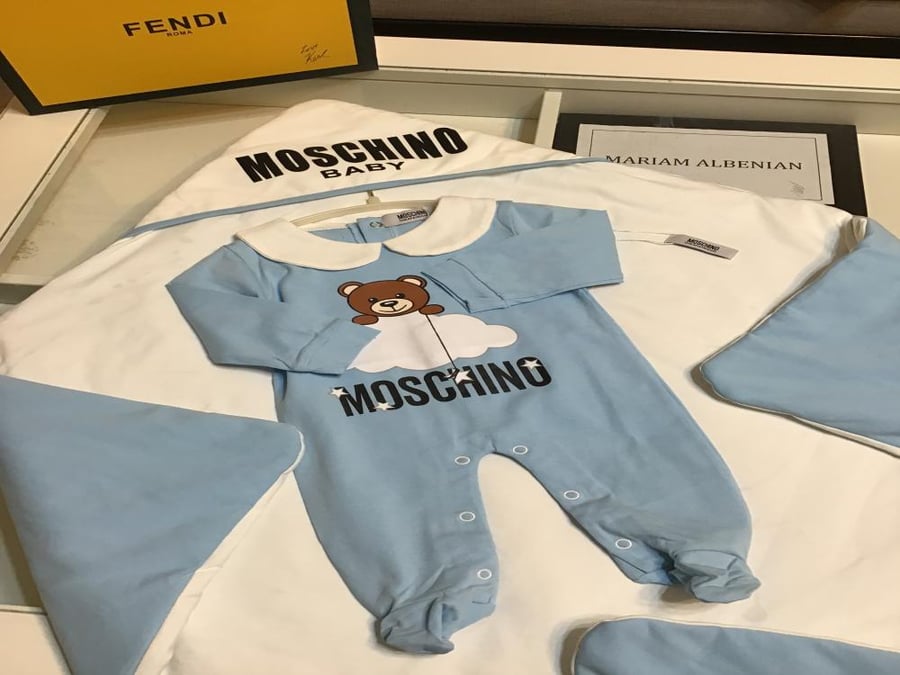Moschino newborn set