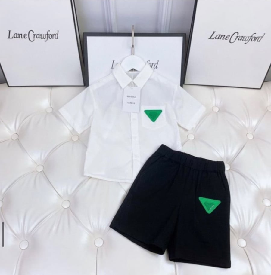 Bottega boys' set shorts + shirt