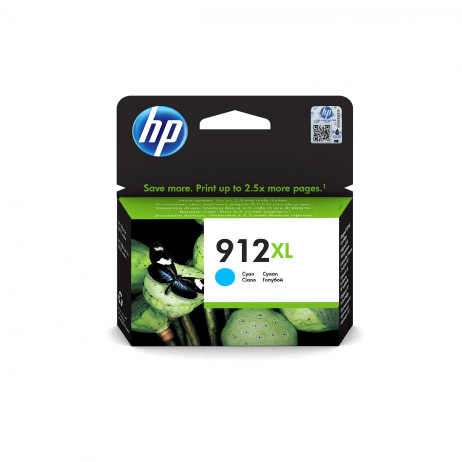 hp 912xl حبر طابعة خرطوش ازرق سماوي