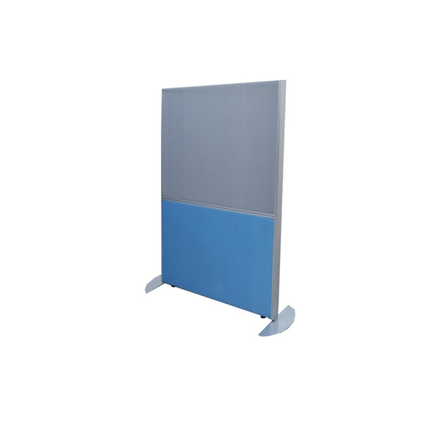 FABRIC PANEL 160H X 90W  GREY / BLUE
