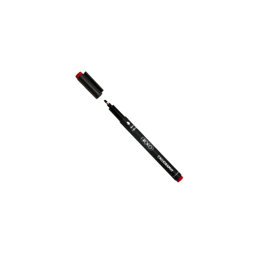 روكو قلم خط عربي أحمر 3.0 مم، موديل: RQ-28593RED