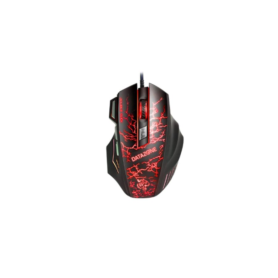 Datazone gaming mouse with RGB lighting, red color, Model: A7