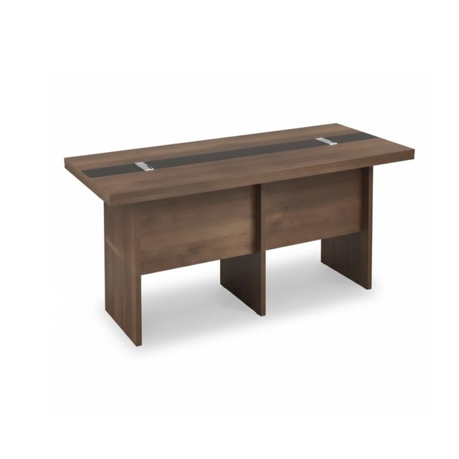 Rectangular Conference Table, 240 cm, Wooden Color, Model: BOS-2400
