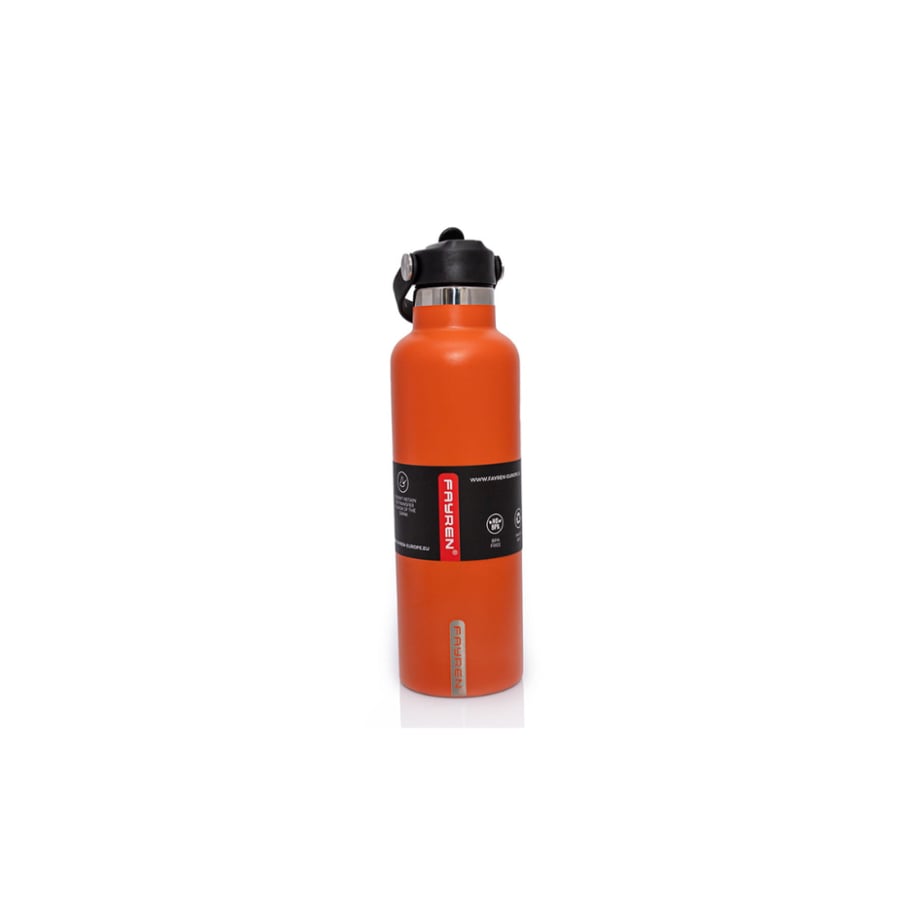 Fayren Nordcap Orange Thermal Water Bottle 750ml, Model No.: 5905951191102
