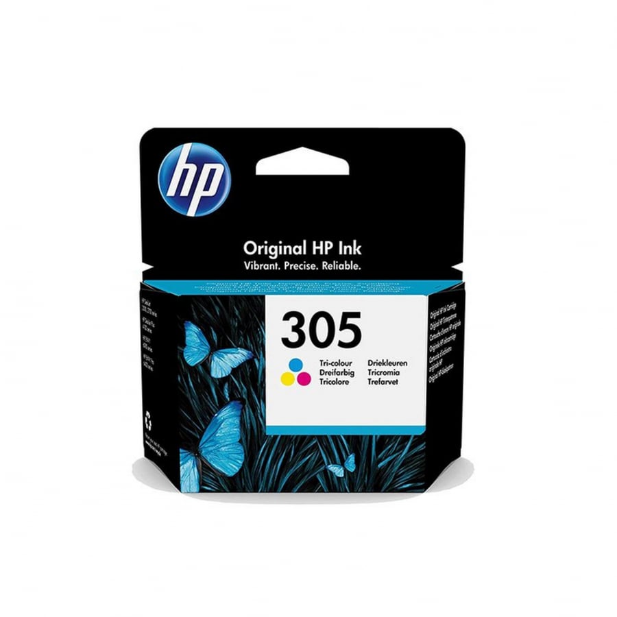 hp 305 حبر طابعة ملون