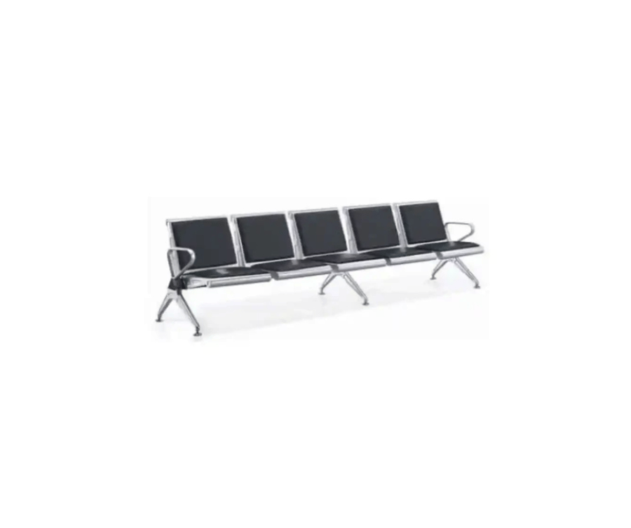 5-Seater Leather Waiting Chair ,Model: BOS-123