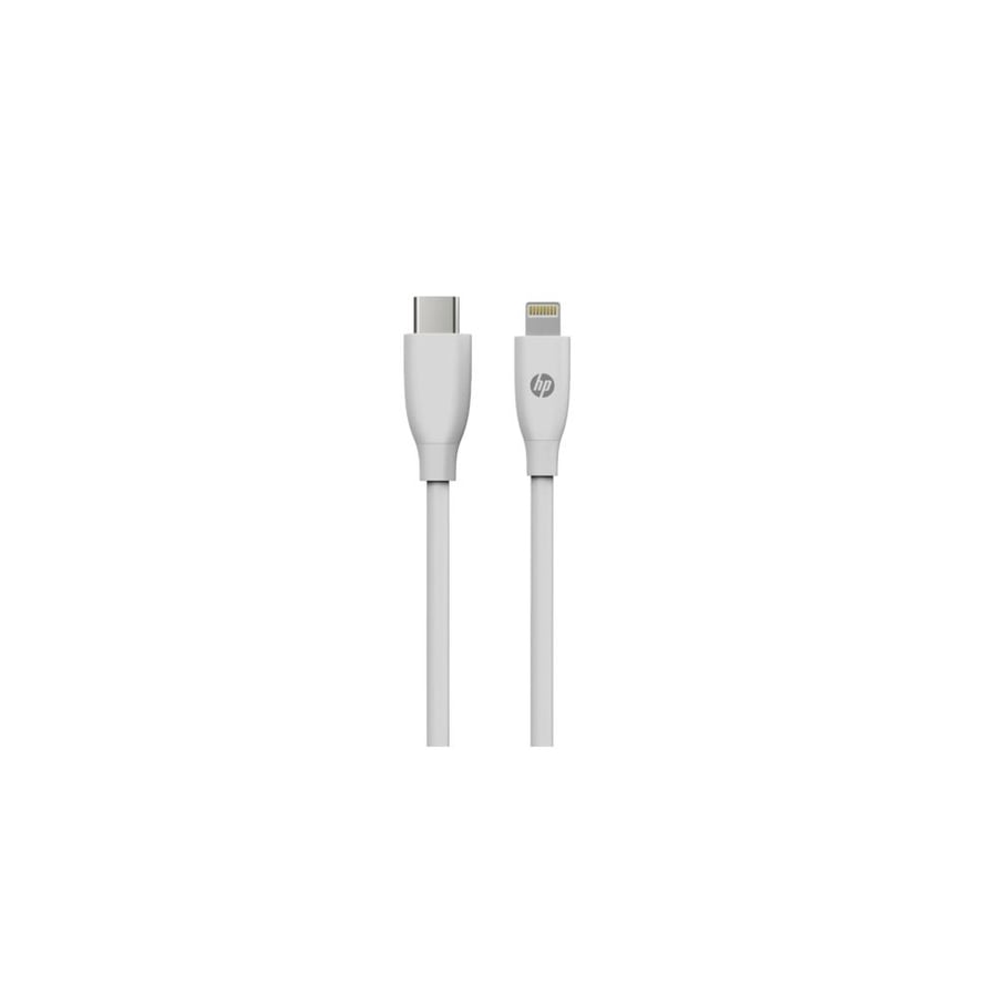 HP Lightning charging cable for iPhone USB 1 meter white color, model: MF102