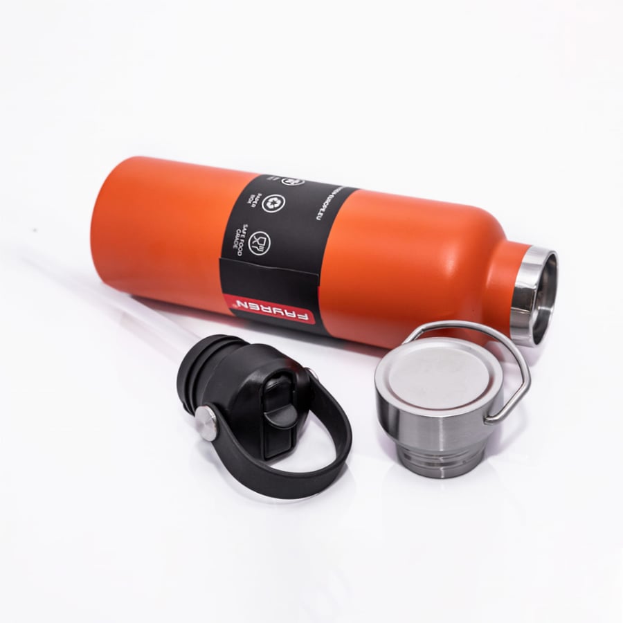 Fayren Nordcap Orange Thermal Water Bottle 750ml, Model No.: 5905951191102