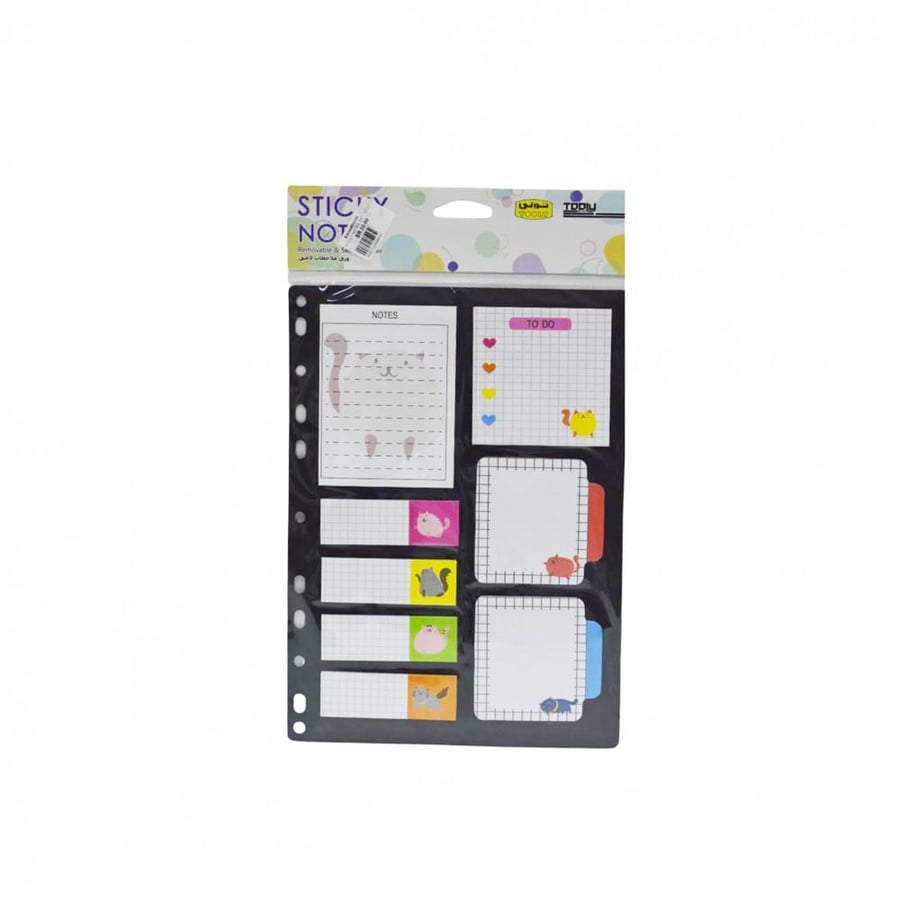 TOOLY STICKY NOTES SET  ، MODEL:  SN8600-1