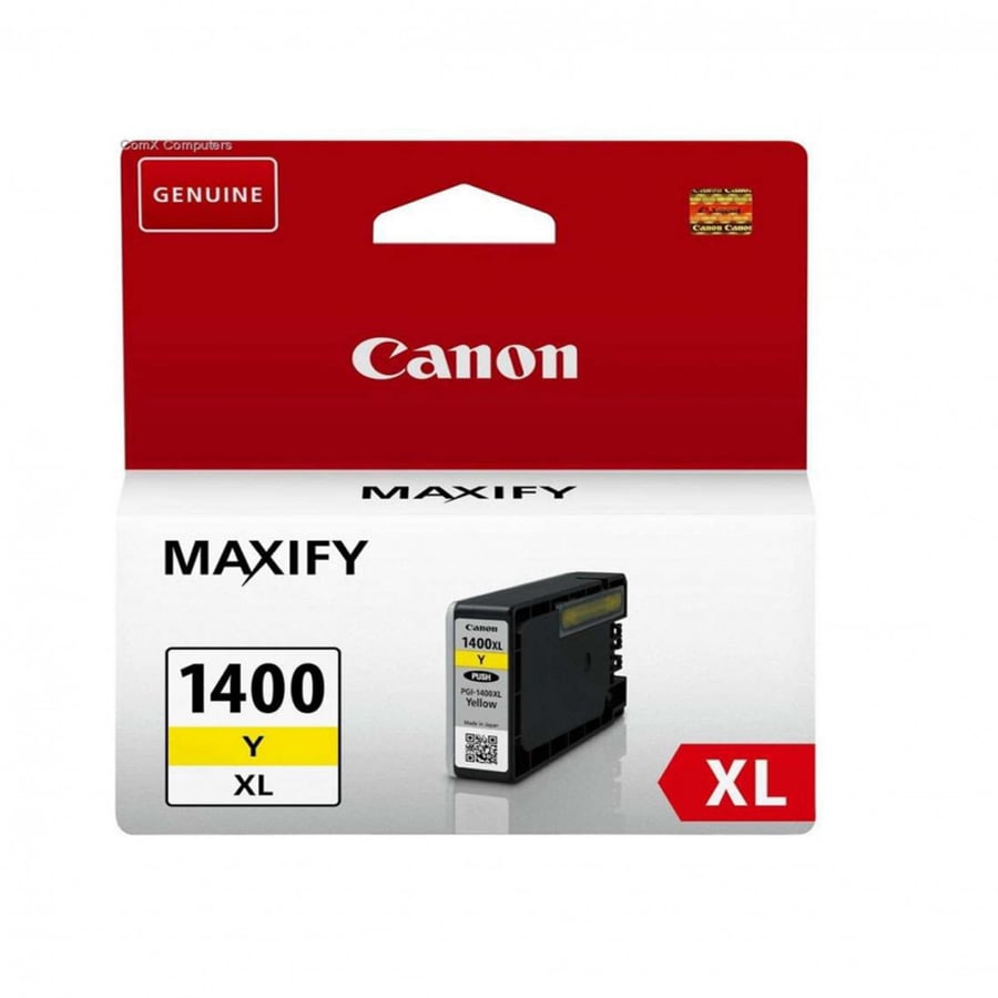 كانون 1400Xlحبر طابعة  أصفر موديل: Pgi-1400Xl
