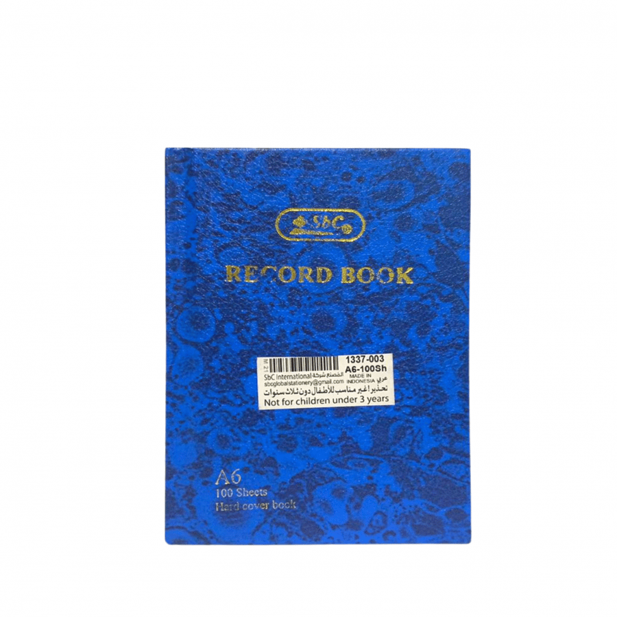 SBC  Record Book ،  Model : 1337-003