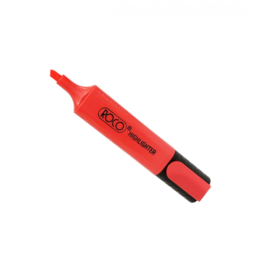 روكو  اقلام تحديد هايلايتر ، موديل :  RQ-29055RED