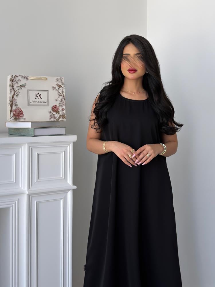 فستان عباية اسود