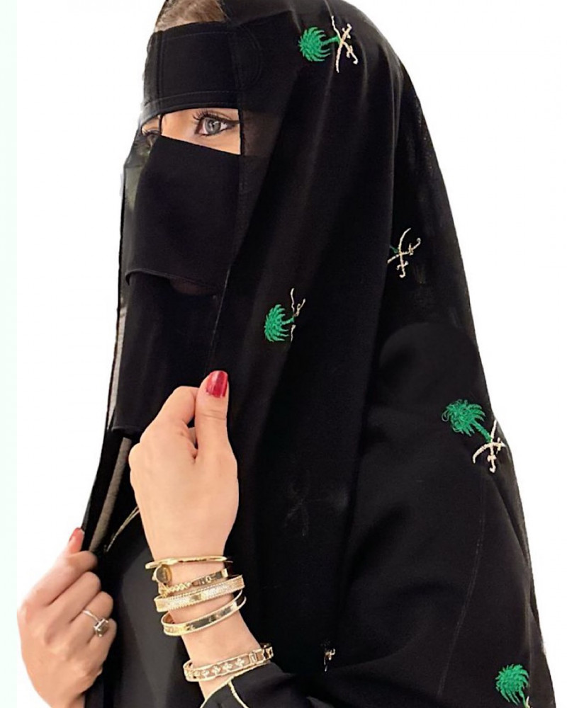 طرحة سيفين ونخلة