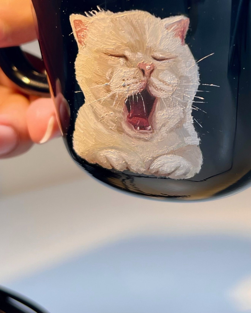 mug - كوب برسم يدوي