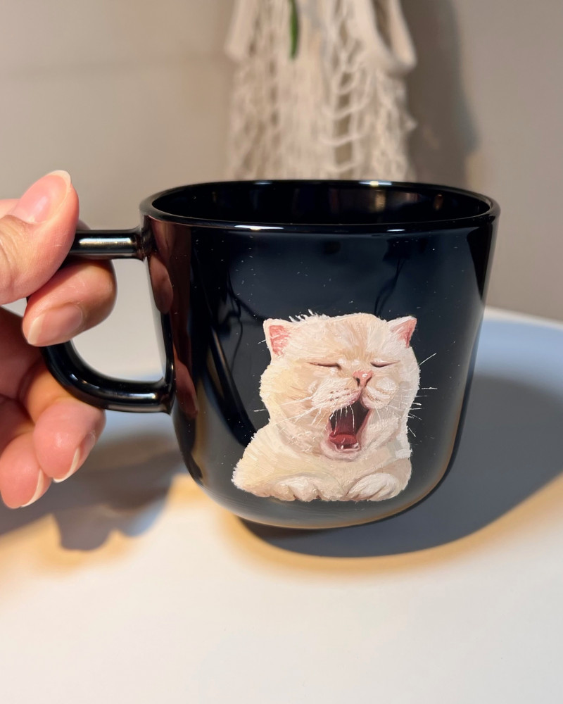 mug - كوب برسم يدوي
