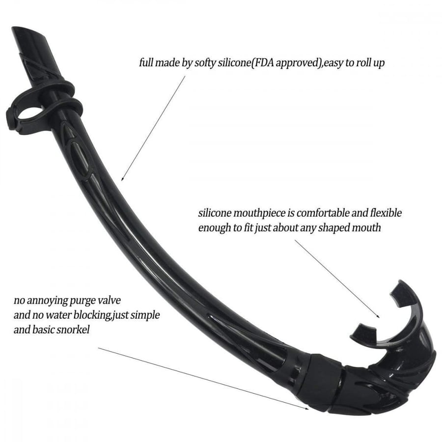JFS silicone snorkel