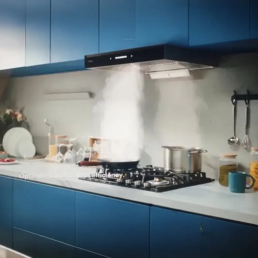 Kitchen extractor 90 cm size model A832
