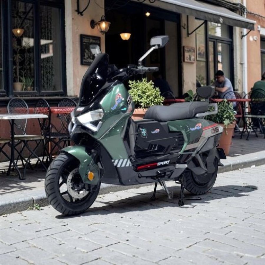 دباب كهربائي رياضي 5000 واط بطارية 72V