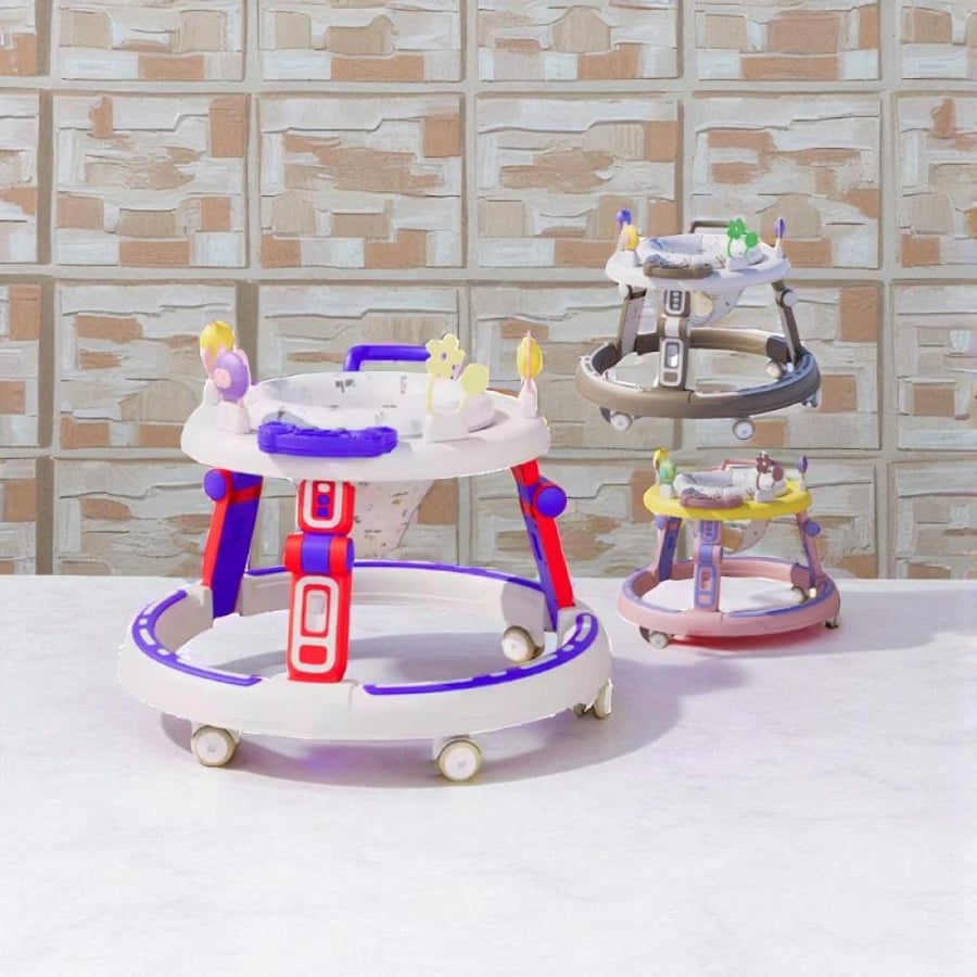 مشاية أطفال تفاعلية بتصميم عصري