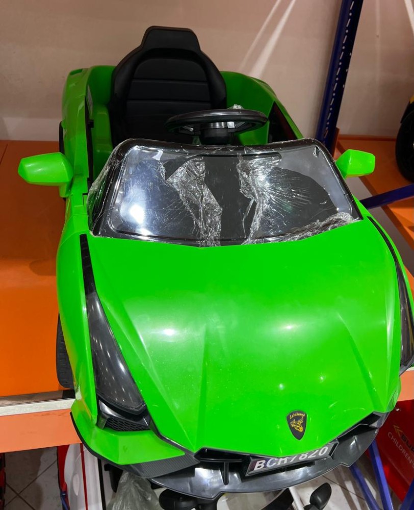 سيارة لامبورغيني 12V ماطورين بمقعد واحد