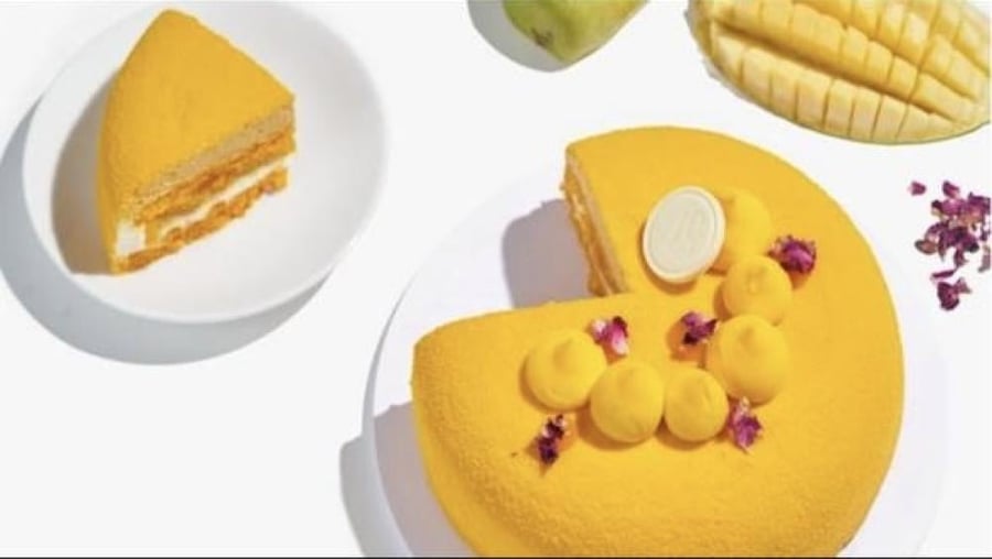 كيكة اني وداني مانجو - aani & Danny Mango cake