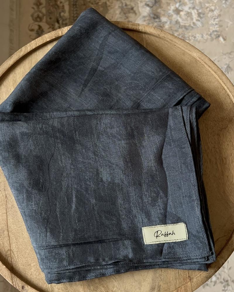 Blue linen
