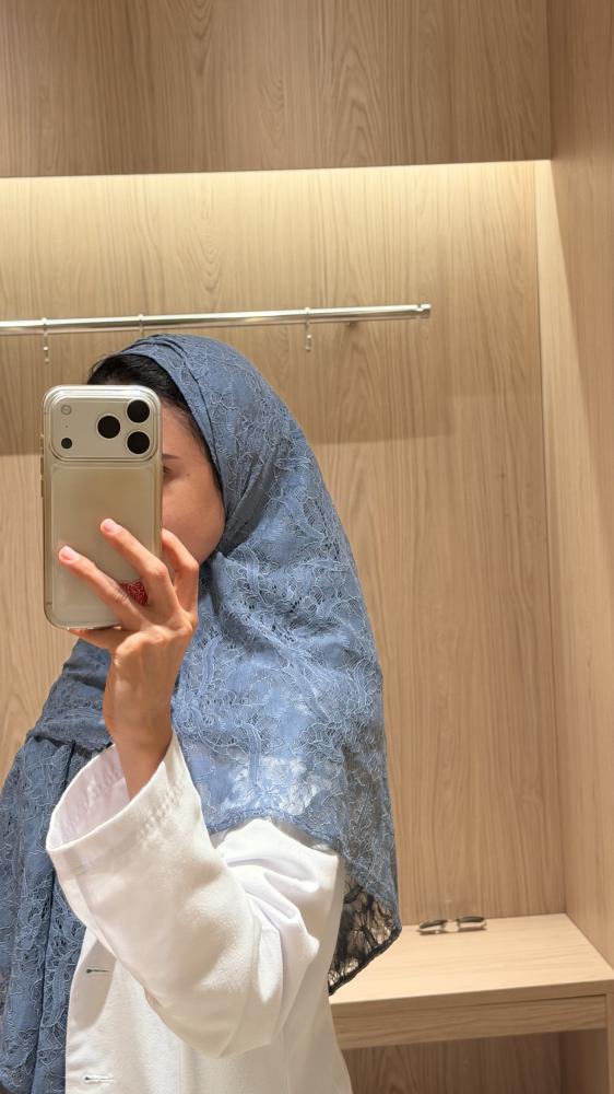دانتيل ازرق فاتح