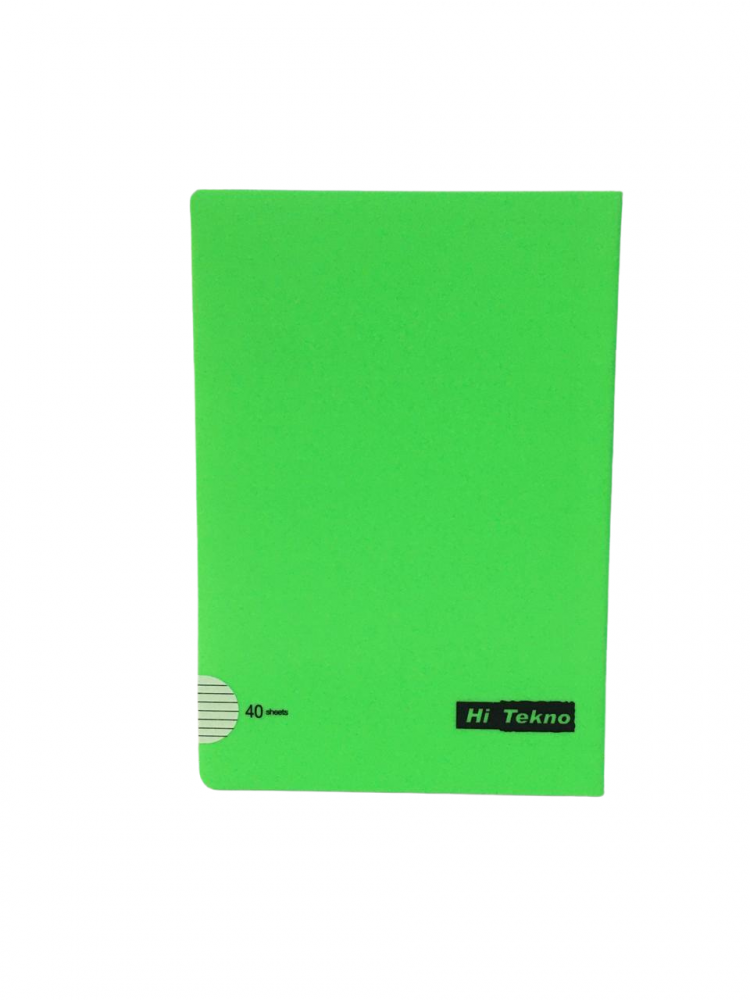 Arabic-Ruled Notebooks, Plain, 40 Sheets, A5, 9 Colours (Each)