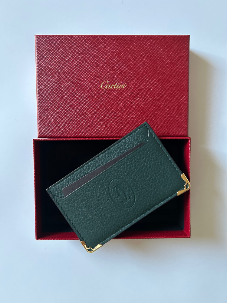 Card holder English green