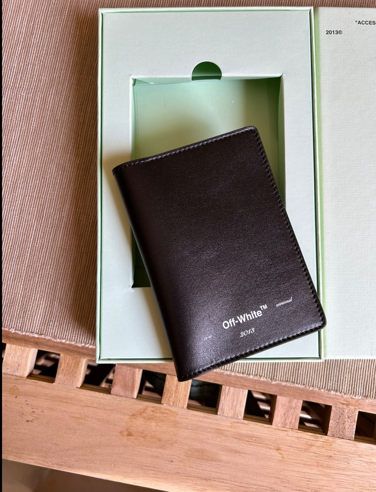Off-white cover passport