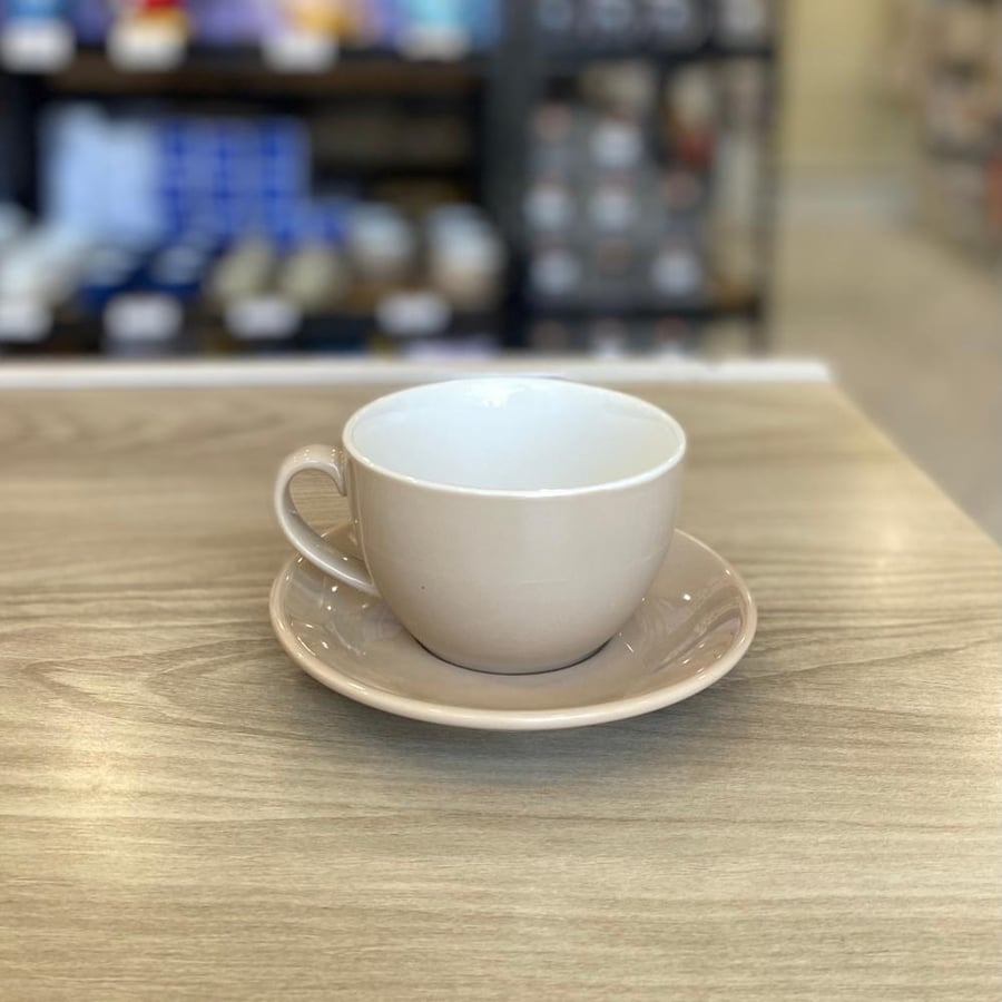 كوب 250 مل مع صحن