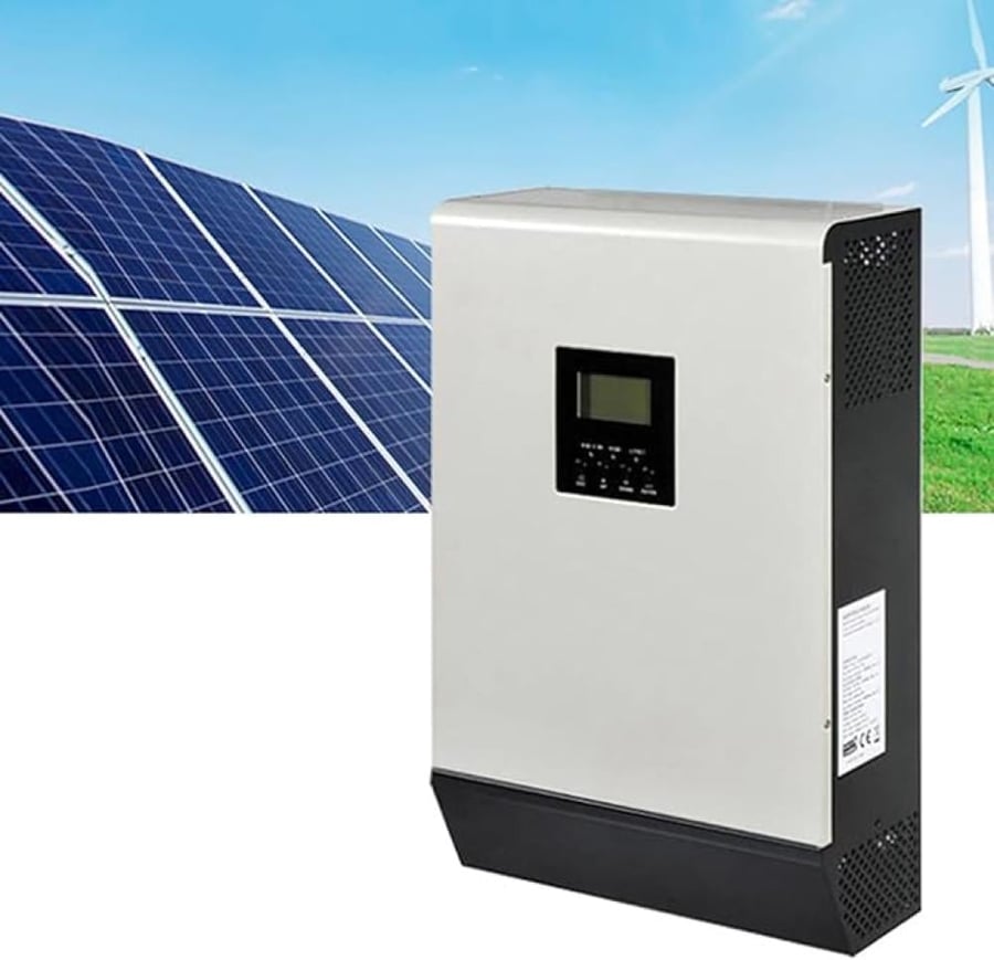 محول هايبرد 4 كيلو وات go green  - فولت24 - 4000 وات - أبيض
