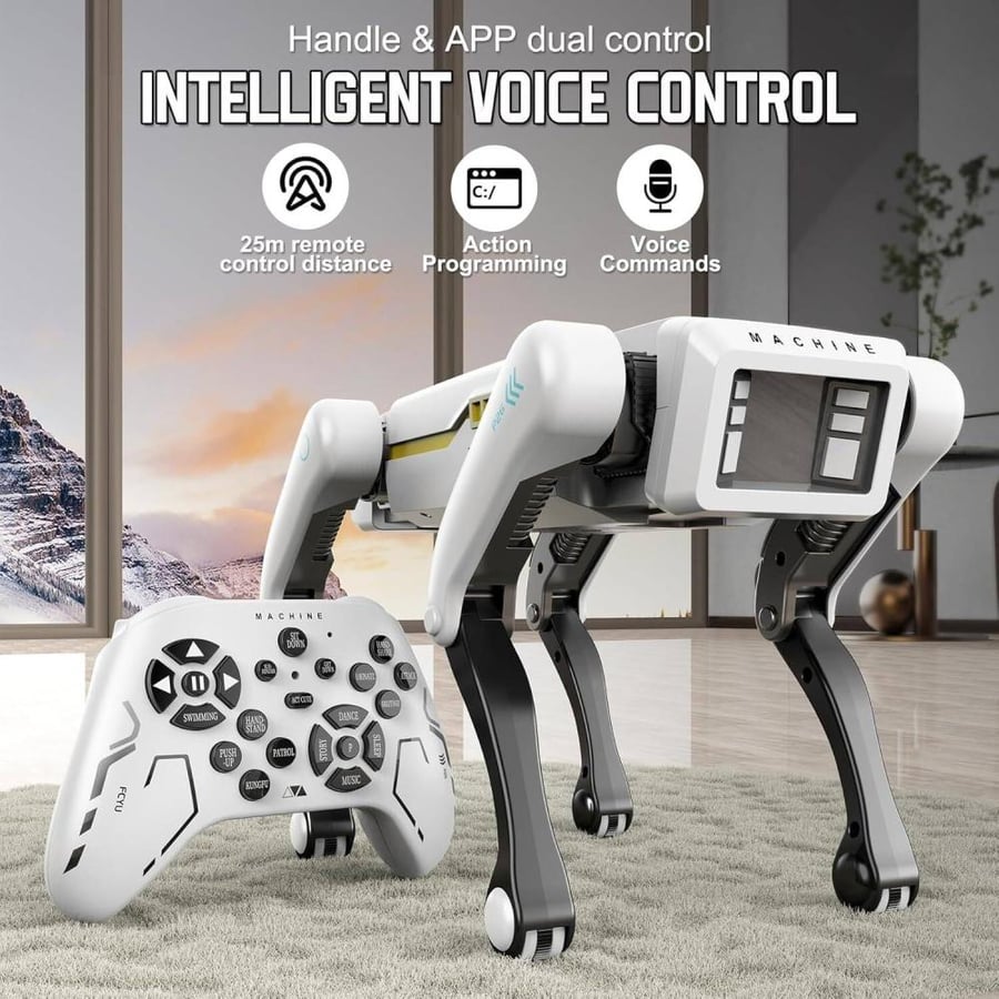 كلب آلي تفاعلي ذكي (روبوت) Interactive Smart Robotic Dog (Robot)