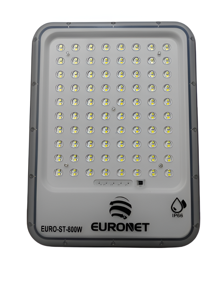الجودة في كشاف طاقة شمسية رمادي 800W - EURONET