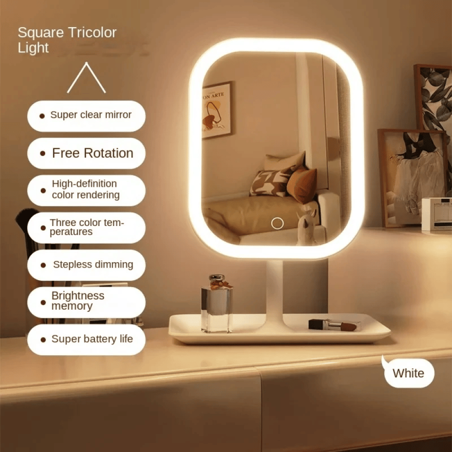 مرايا مكياج مع اضاءة