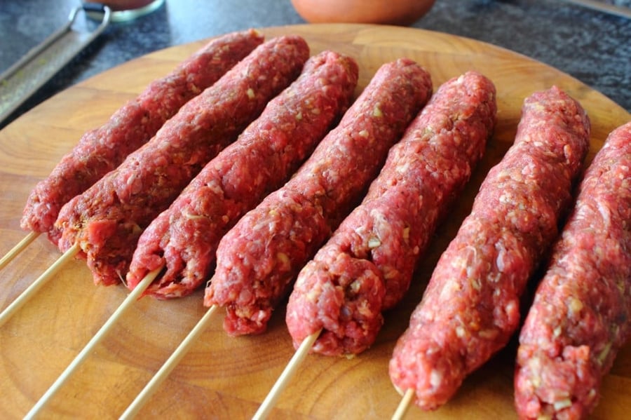 Fresh beef kebab classic (1 kilogram)