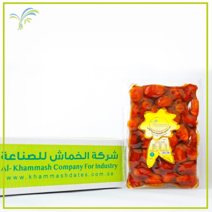 خلاص القصيم درجة أولي عبوة 1 كيلو (8 علب)