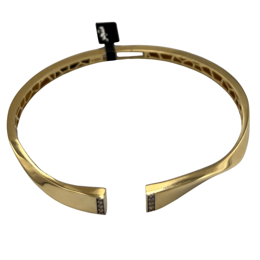 سوارة ذهب عيار 18 وزن 9.4g