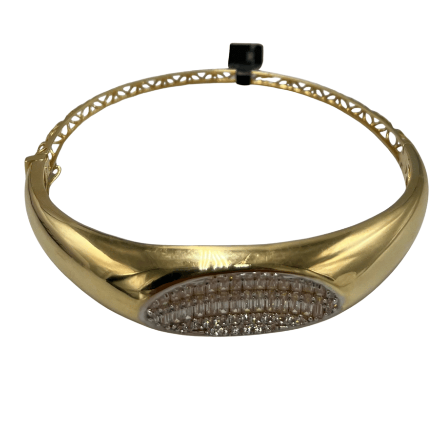 سوارة ذهب عيار 18 وزن 13.8g