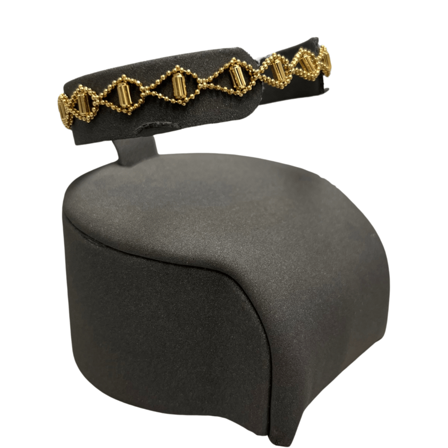 سوارة ذهب عيار 18 وزن 5.7g