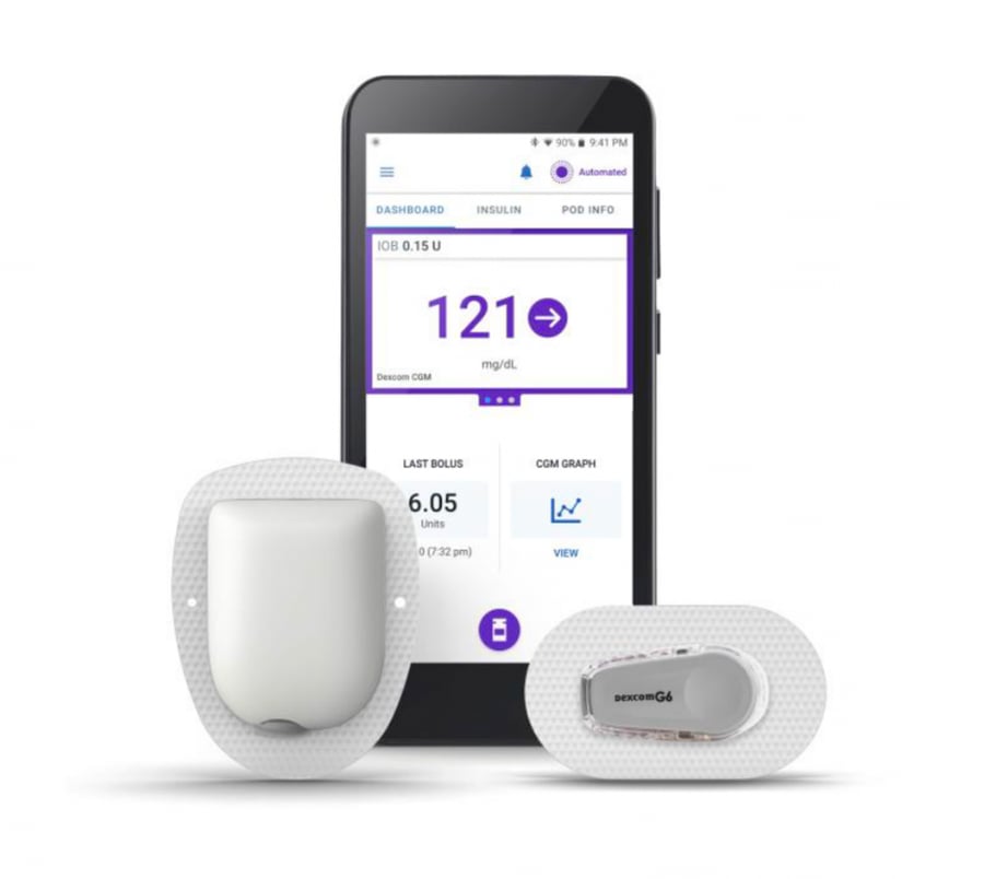 غيارات أومنيبود OmniPod 5 pods box of 5