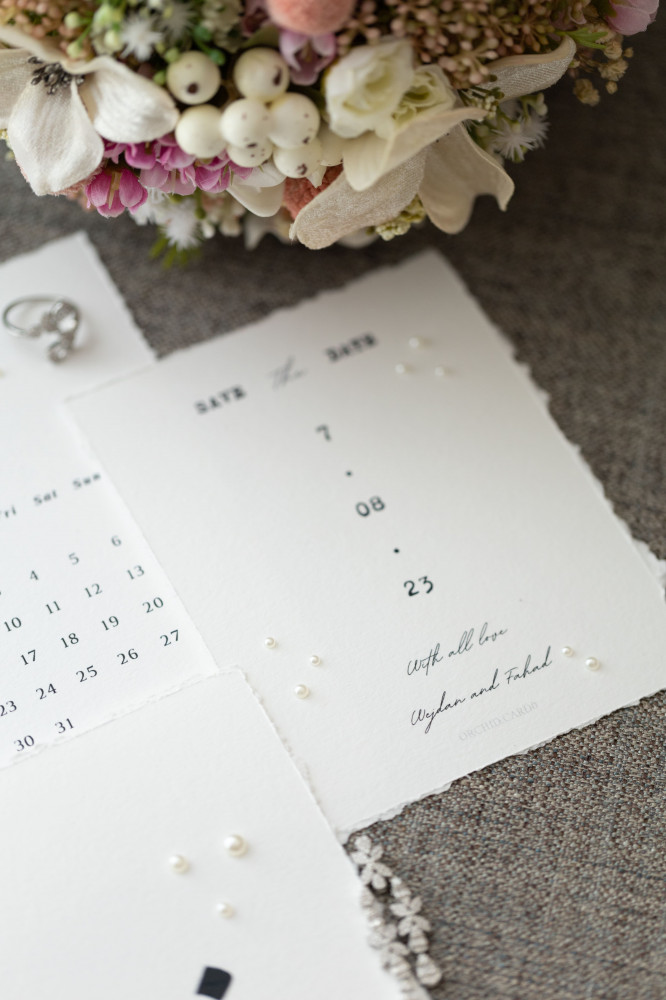 جدول او SAVE THE DATE