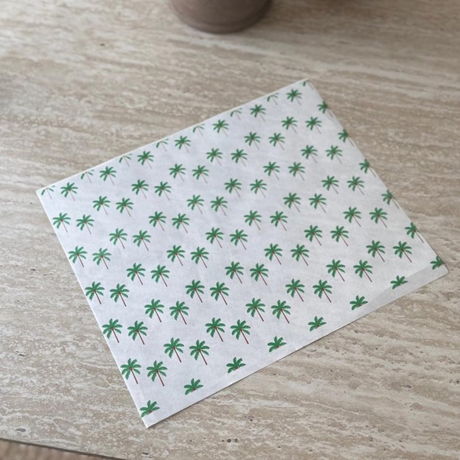 Palm butter paper