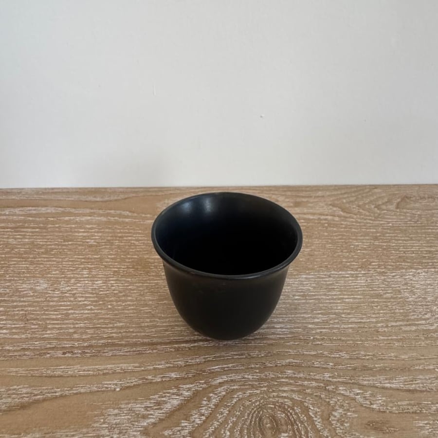 Coffee cup - black - single