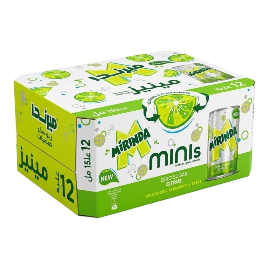 Miranda Citrus Zero 150ml carton 12 pieces