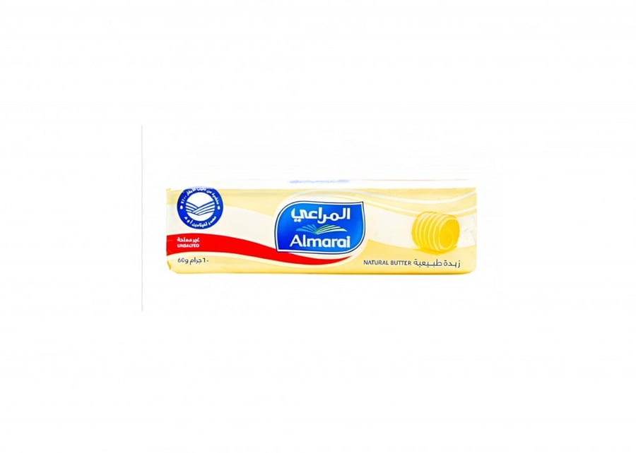 Almarai butter unsalted 60 grams