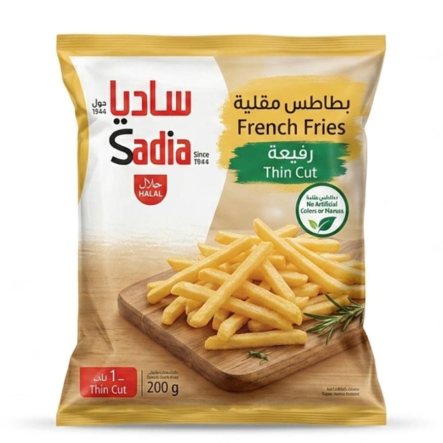 ساديا بطاطس مقلية رفيعه1كيلو