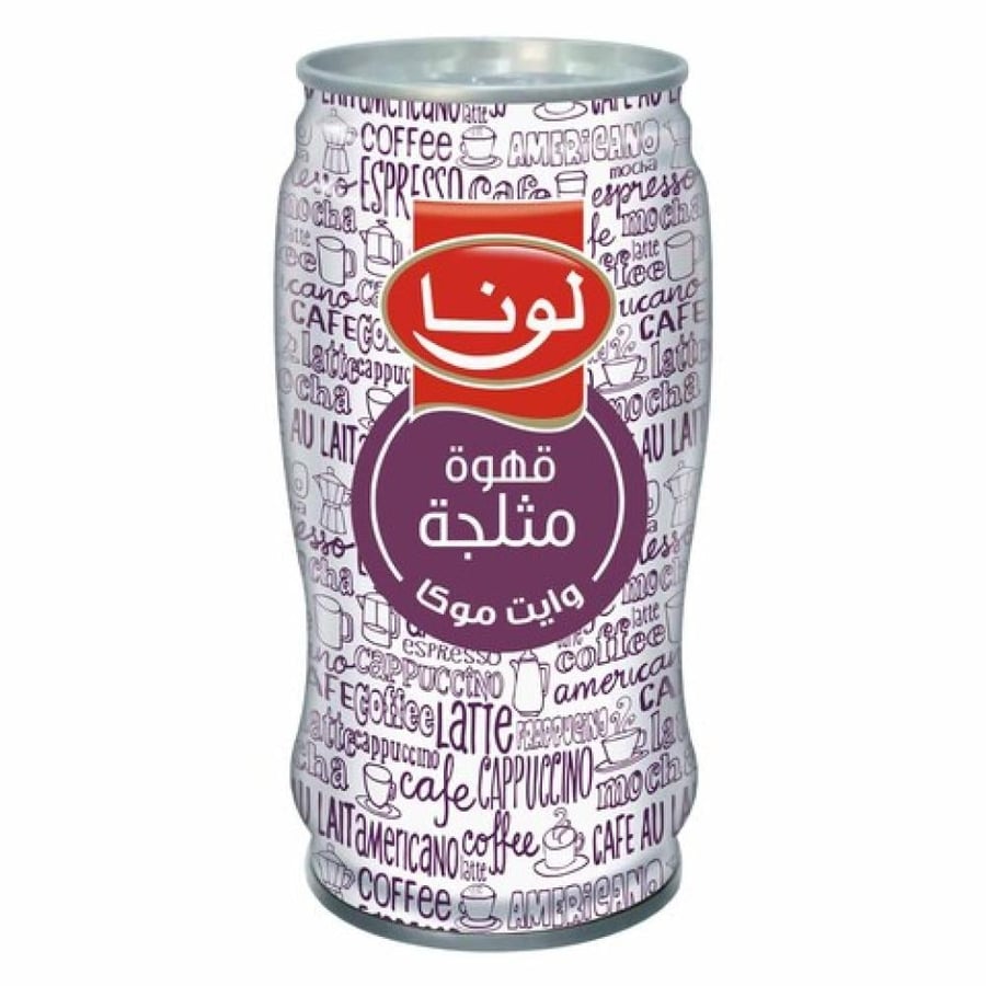 لونا قهوة مثلجة موكا بيضاء 240 مل
