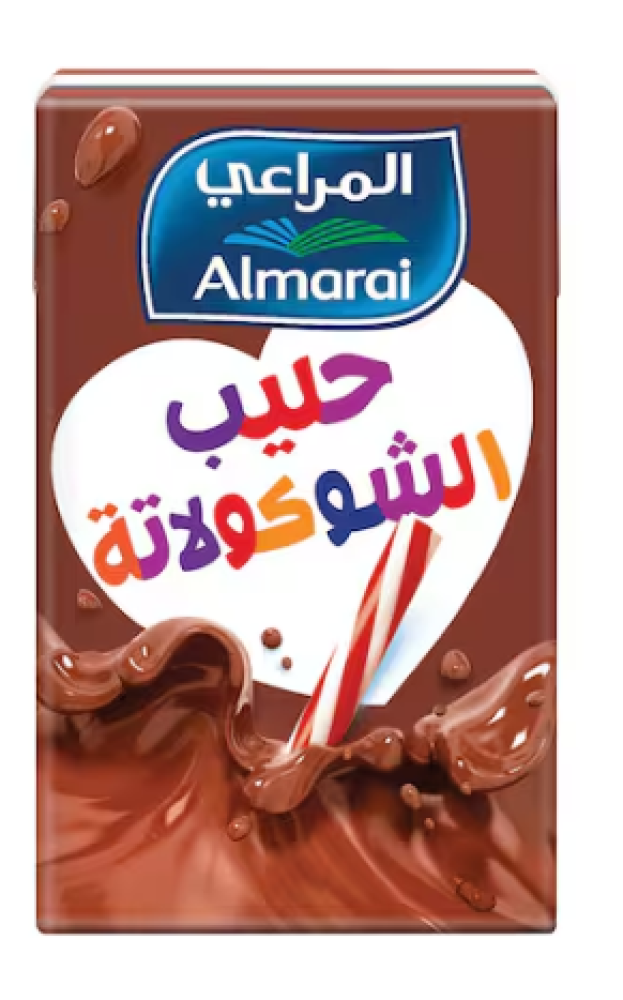 Almarai milk stars with chocolate flavor long shelf life 150 ml